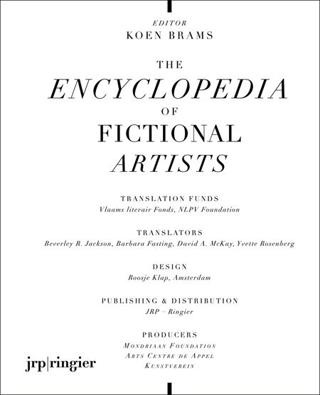 The Encyclopedia of Fictional Artists and The Addition